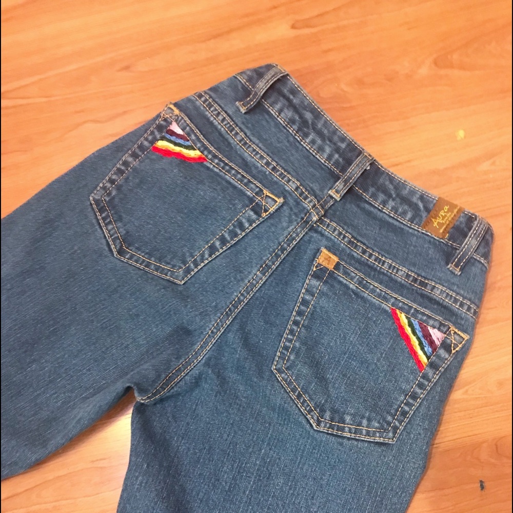 Embroidered jeans